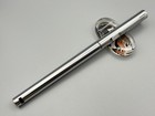 Aurora Hastil Fountain Pen 14k Gold Nib Silver Color Italy From Japan