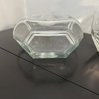 Pair Of Vintage Luigi Bormioli Crystal Decanters  Made In Italy  Music   Light