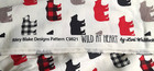 Fabric For Quilting  Bears On White Background  44   Wide   wild At Heart  