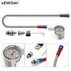 Oil Pressure Gauge   Fitting Kit For Harley Twin Cam Dyna Touring Softail 99-17 