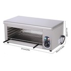 Commercial Electric Cheese Melter Cheese Melting Broiler Food Cooking Grill 2kw