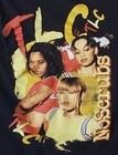 Tlc No Scrubs Junior Size Small Black T-shirt