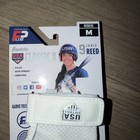 Franklin Classic X Fp Fastpitch Batting Gloves Womens Med White Janie Reed Usa
