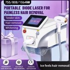 2026 Ice Titanium Soprano Permanent Painless Diode Laser Hair Removal Machine