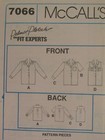 Amazing Oop Mccalls 7066 Misses 3-hour Blouse In 4 Looks Pattern 8 10 12 Uc