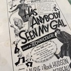 Universal International Showman s Manual    has Anybody Seen My Gal    Rock Hudson
