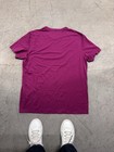 Lululemon Women   s Purple Crew Neck Short Sleeve Stretch Jersey Tee Size M