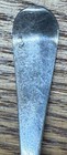 American Coin Silver Coffee Spoon Initials Sa Untraced Round Upturned Handle 