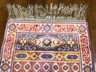 Vintage Turkish Anatolian Prayer Rug Made In France 35   x12 5    Runner Tapestry