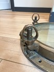 Vintage Maritime Porthole Nautical Solid Bronze Brass  - Large 18  With Window