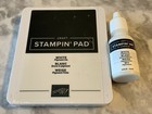 Stampin Up White Craft Ink Pad And Craft Pigment Ink Refill Reinker