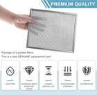 2 Pack Aluminum Range Hood Filter Replacement