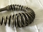 Antique Cast Iron Stove Handle Lifter Coal Wood Stove Spring Handle Metal Tool