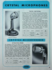 Vintage 1940 s Shure 708a Crystal Microphone W S36 Model Stand  zeppelin    2