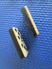 Antique Civil War Era Dominoes And Clay Marbles