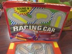 Vintage Toy Hand Held Race Car Sound And Light Game   Box   New Batteries