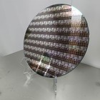 12 Inch Patterned Silicon Wafer With Stand Ic Circuit Display Stem Decor