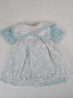 Vintage Mayfair Baby Girl Dress 24 Months 2 Piece Ruffle Floral Lace 80s 90s