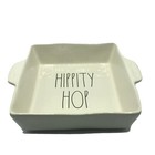 Rare Rae Dunn Hippity Hop Easter Deep Baking  Dish  Casserole Pan Easter