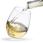 Stemless Wine Glasses Set Of 4     19 Oz Clear Glass Tumblers For Red   White Wine