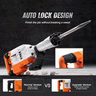 Electric Demolition Jack Hammer Concrete Breaker 1500w 2200w 3500w Chisels