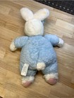 Vintage Jcpenney Baby Bunny Plush Blue Rabbit Easter Stuffed Animal
