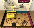 Remco Orig   l 1962 Vintage Crystal Radio Science Kit Used assembled W display Box