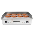 Commercial Electric Griddle Flat Grill 3000w 28  X 15  Hot Plate Bbq Countertop
