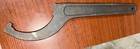 Vintage Hook Spanner Wrench 135-140mm Heavy Duty Slotted Nut Collar Wrench