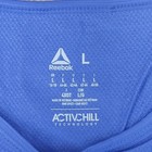 Reebok Womens Tank Large Uk 16-18 Blue Activchill Racerback Quick Dry Gym Vest
