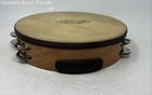Stagg Natural Head Double Row Jingles Percussion Musical Instrument Tambourine