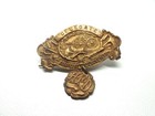 1913 24th Annual Convention Hudson Valley Volunteer Fireman s A  Badge   Medal