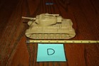 Vintage Marx Battleground Desert Fox Tan American Army  51 Tank D - Mpc