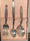 Vintage Wm Roger   Son I S Silver Plated Spoons And Fork 3 Pieces Set