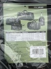 Tprc Sierra Madre Ii Upright Rolling Duffel Bag  Black gray  30-inch