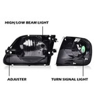 Headlights Assembly Fit For Ford F150 1997-2004 ford F250 1997-1999 ford