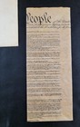 Vintage American The Constitution Of The United States Replica Souvenir