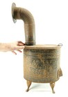 Antique Miniature Pressed Steel Wood Stove