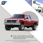Lower Steering Column Shaft For 1979-1993 Dodge D w 100 150 250 350 Truck 000940