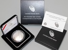 2014 P Baseball Hall Of Fame Uncirculated Silver Dollar Hof Curved Coin Box Coa