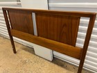 Vintage Mid Century Modern Full Sized Headboard By Dixie