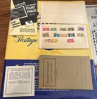 Ambassador Stamp Album 1964 Postage Stamps Of The World Collection In Box