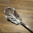 Vintage Sterling Silver Olive Spoon 6    No Monogram 12 6g