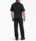 Dickies Men   s Flex Cooling Coverall Short Sleeves In Black Size L