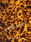 Thick Amber Yellow Polka Dot Blank Sheet For Epiphone Guitar Pickguard