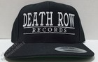New Death Row Records Black Snapback Cap Hat Nwa Dr Dre 2pac Snoop Dogg Compton