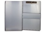 Saunders Snapak Sn-10517 Aluminum Clip Board File Folder holder Usa New 8 5 X 12