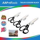 German Heavy Duty Steel Upholstery Carpet Shear Tailor Scissors 8  10  12  Black
