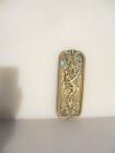 Victorian Brass Finger Plate Push Door Handle Cherub Rococo Antique Vintage Old