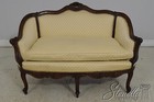 F65348  Vintage French Louis Xv Walnut Settee Loveseat
